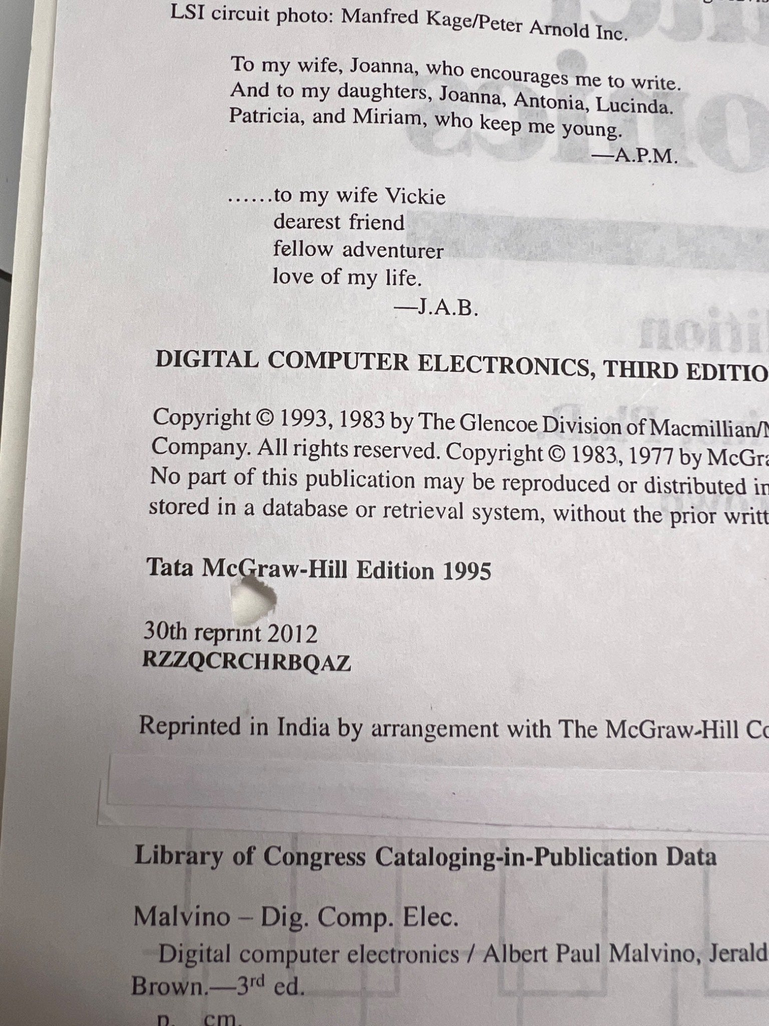 Digital Computer Electronics, Third Edition