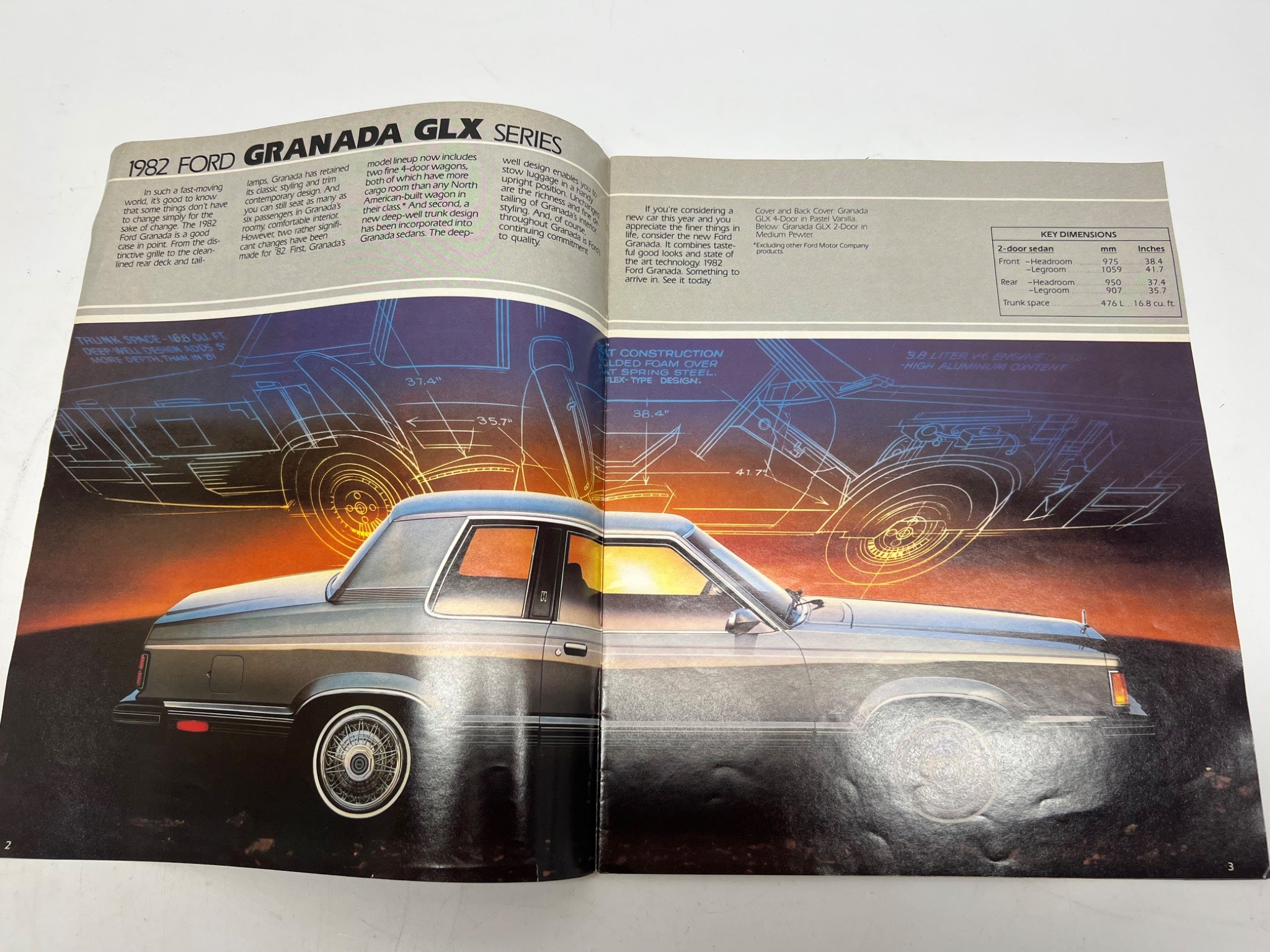 1982 Ford Granada Sales Brochure
