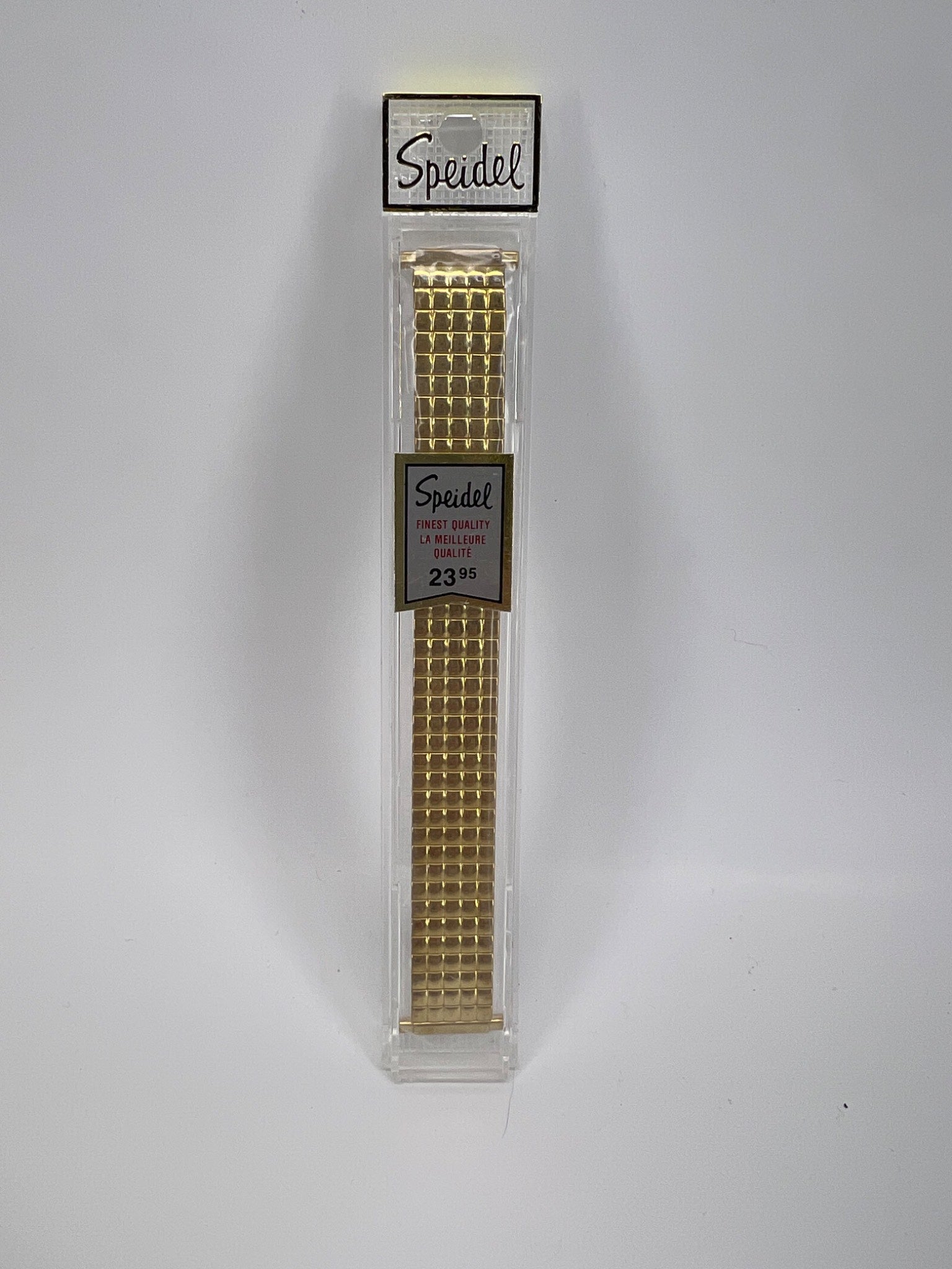 Gold-Tone Speidel Watchband, 1970s, USA