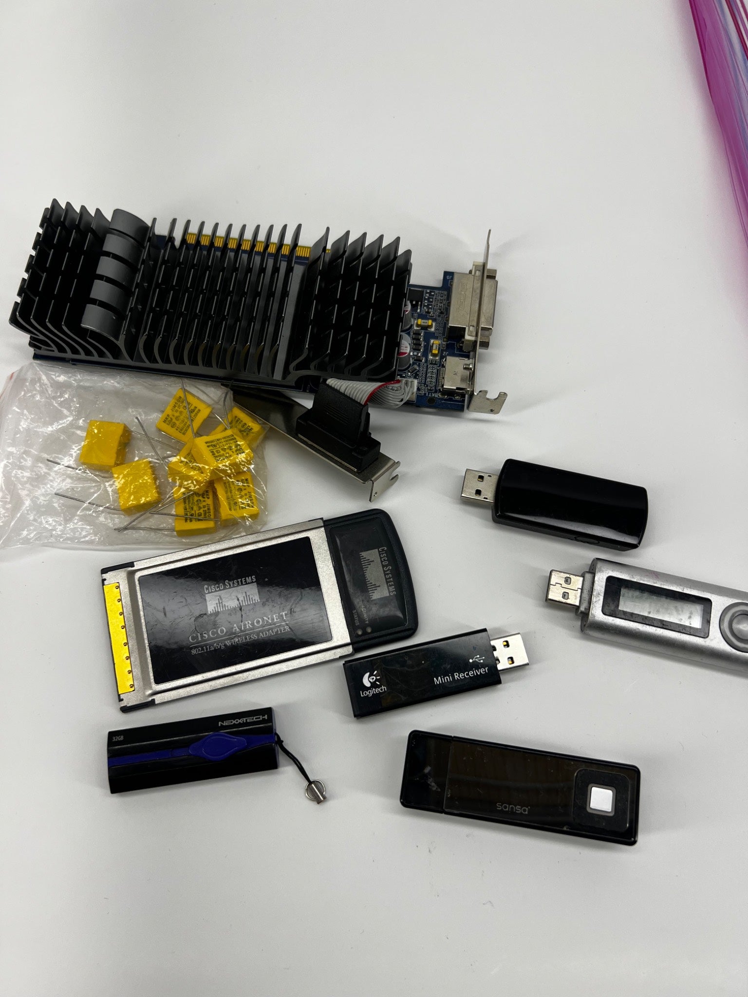Electronics Lot With Components untested