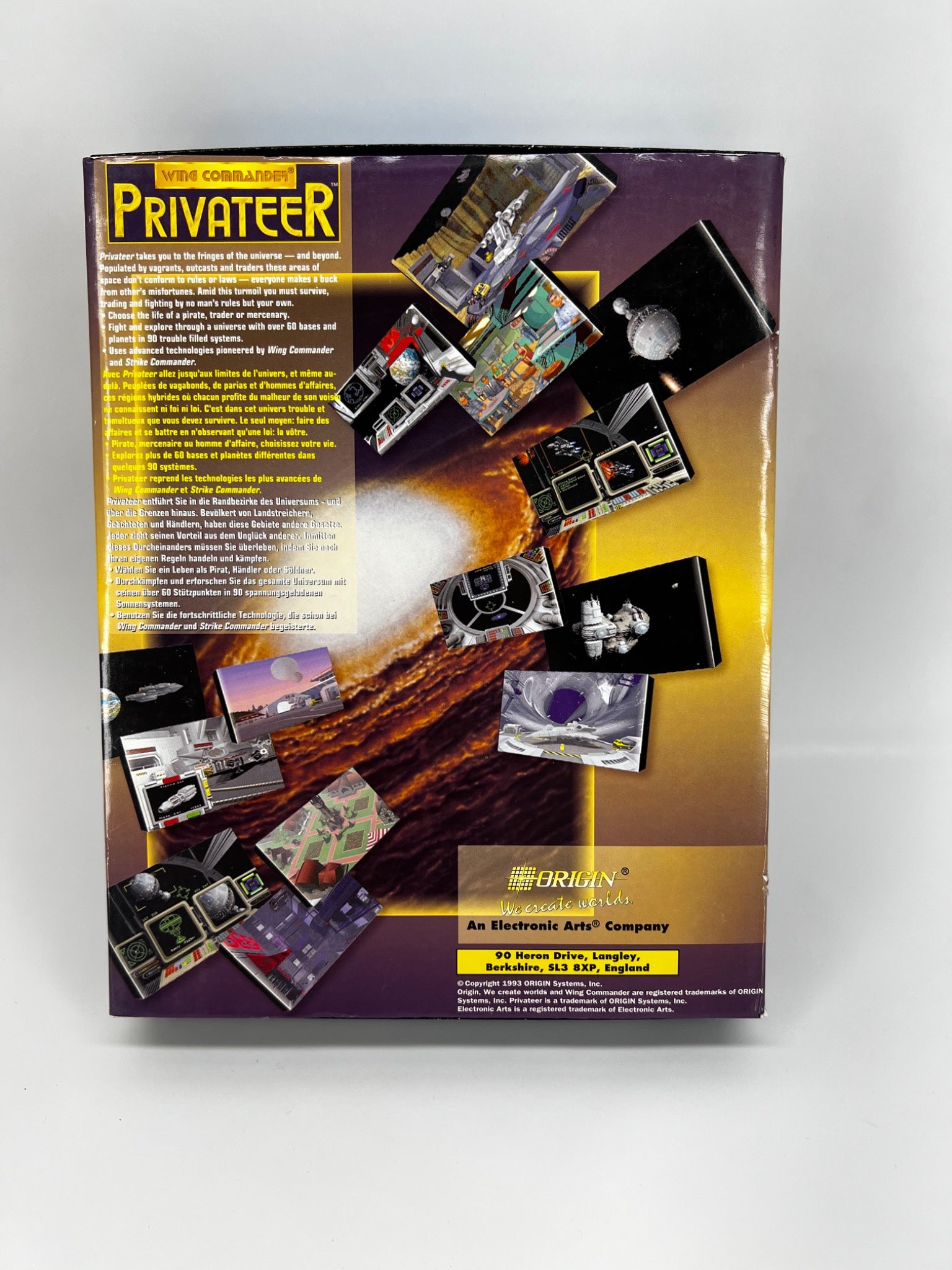 1993 Wing Commander Privateer Game Set 3.5 disk