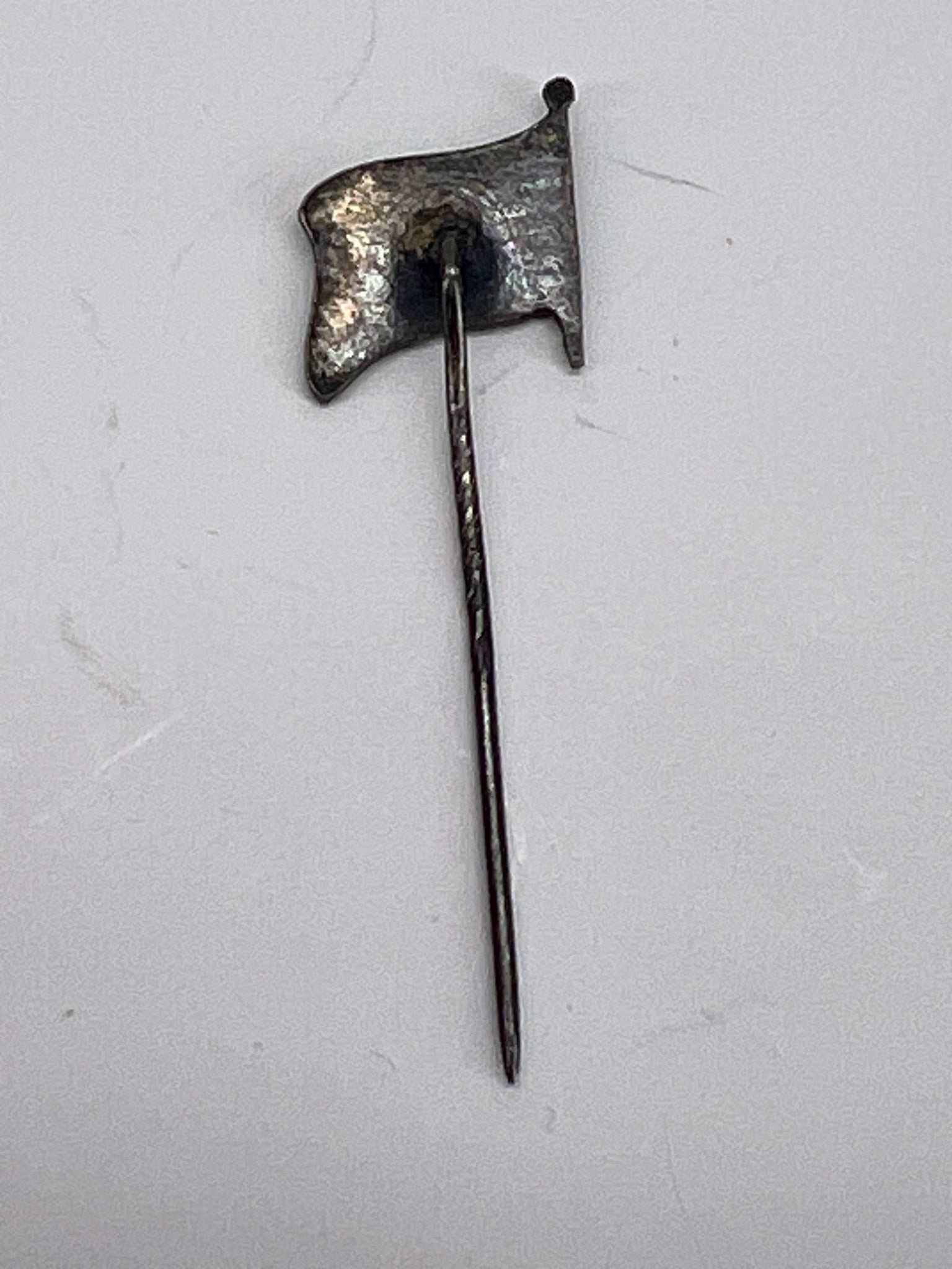 Finnish Enamel Flag Pin 1970s