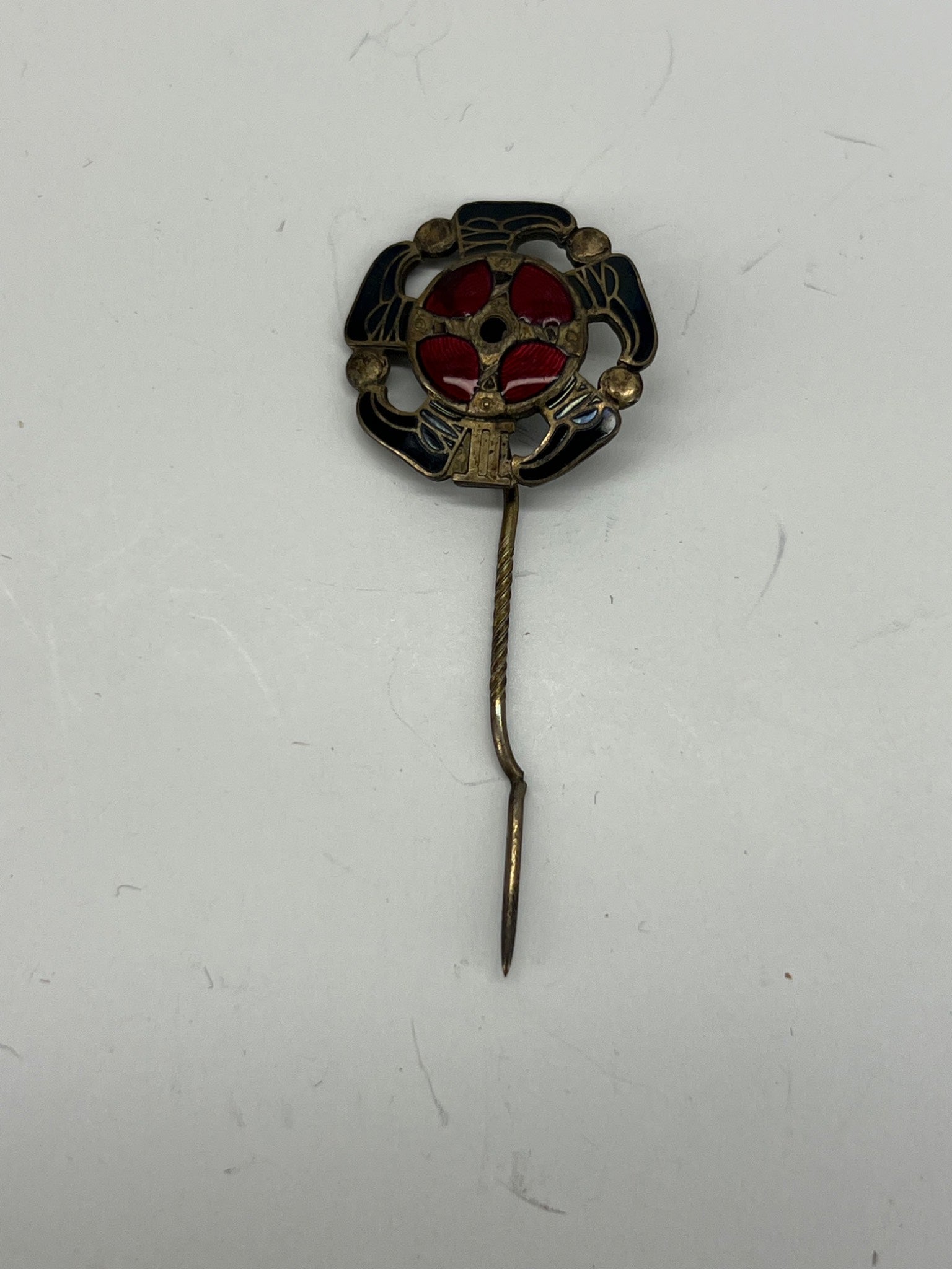 Mens Sport Badge II Akseli Gallen- Kallela and Brass Hat Pin