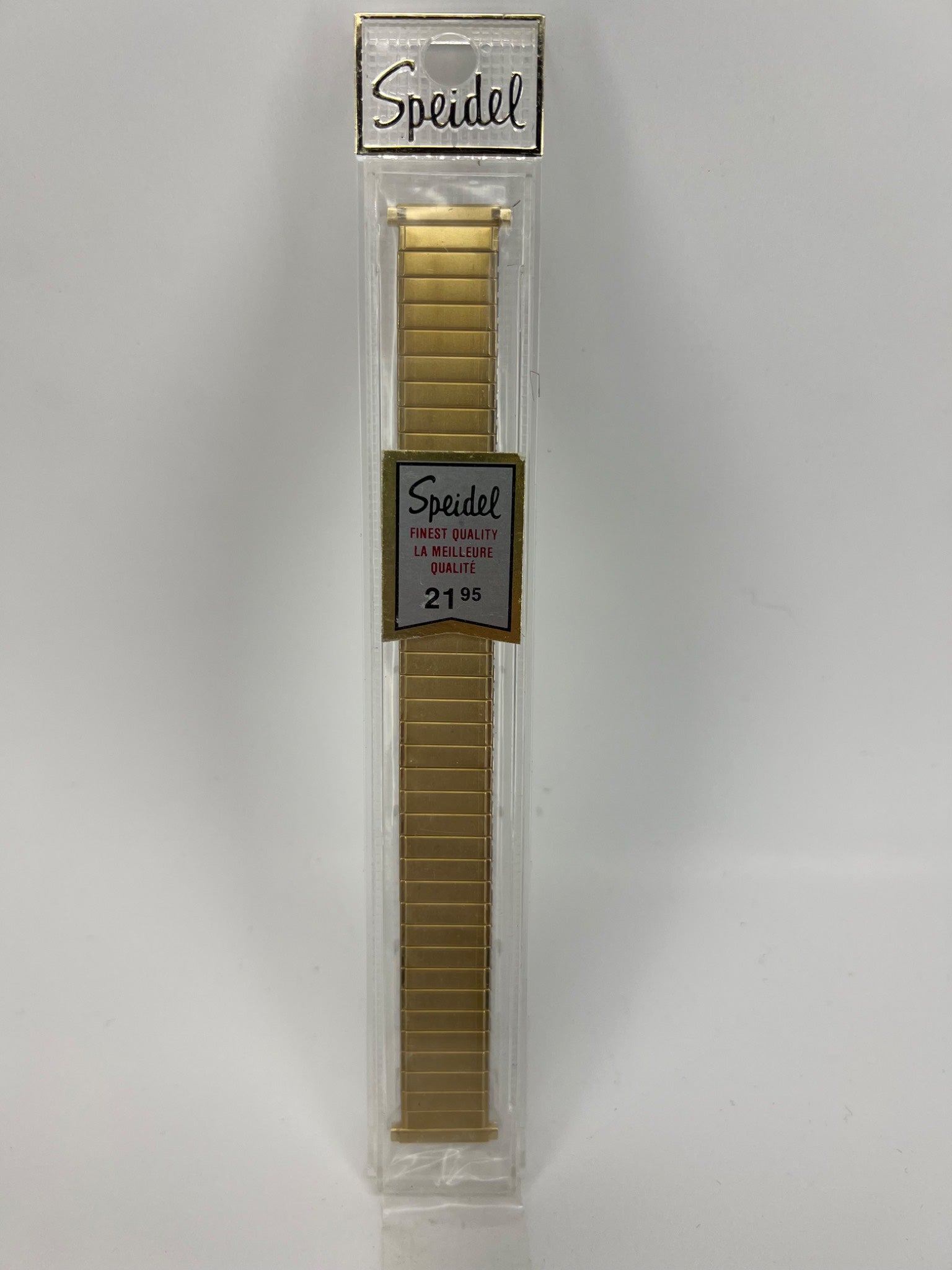 Speidel Men's Watchband Gold-Tone 1970's NOS