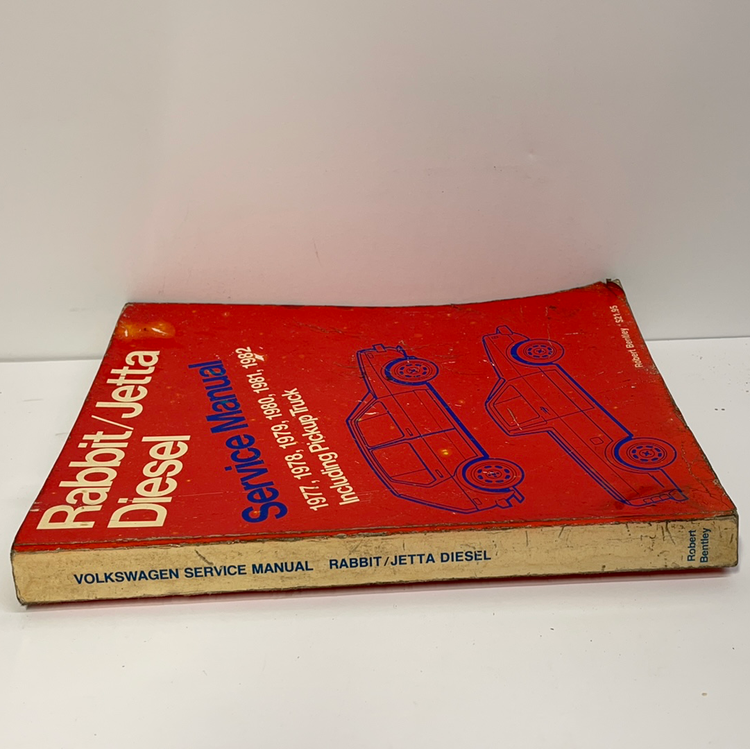 Volkswagen service manual rabbit/Jetta diesel. 1977 to 1982 including pick up truck