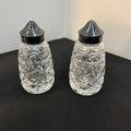 Waterford Cut Glass Salt and Pepper Shakers