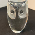 Handmade Glass Owl Figurine