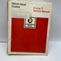 Detroit Diesel In-Line 71 Service Manual 1981