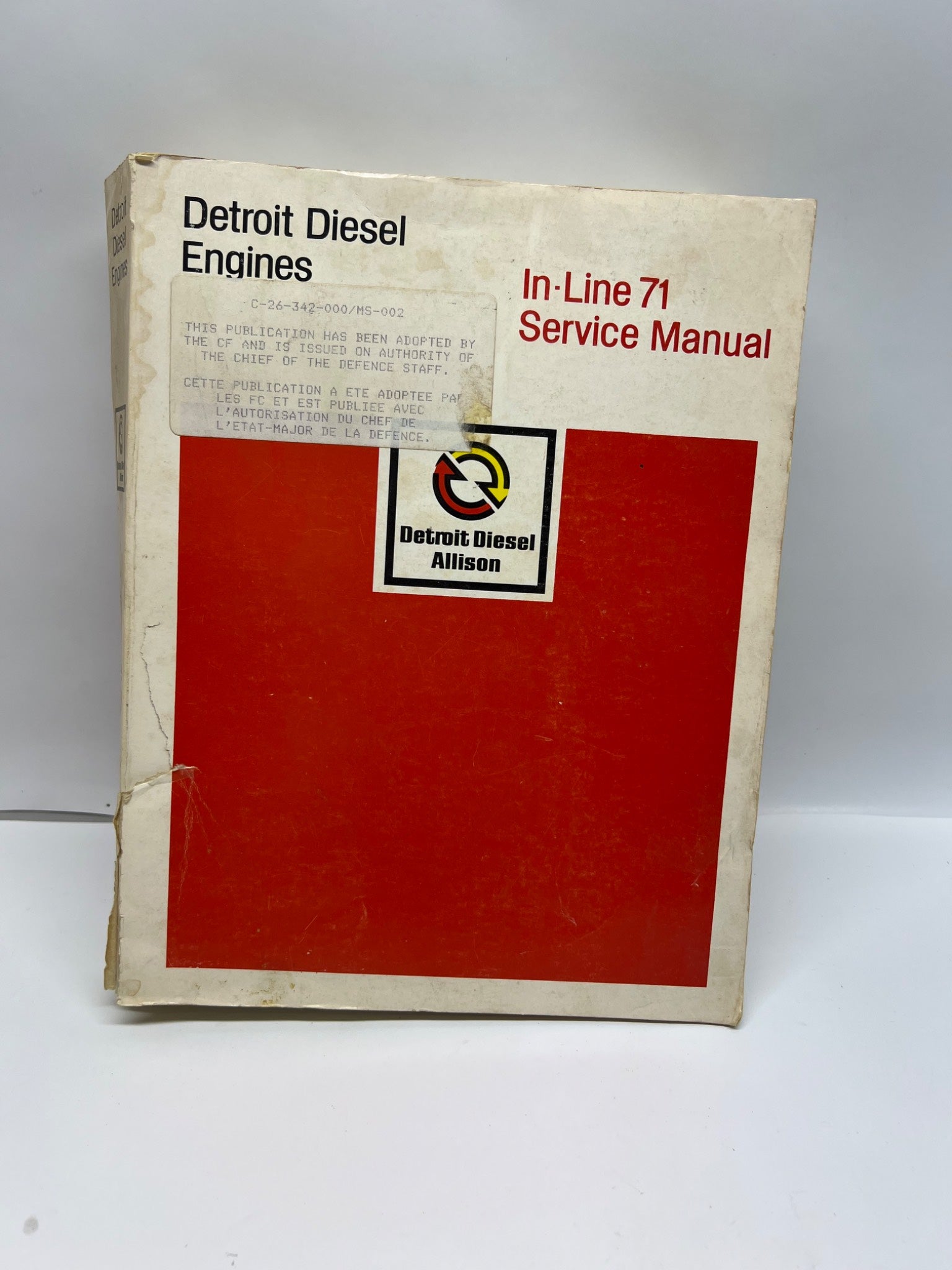 Detroit Diesel In-Line 71 Service Manual 1981