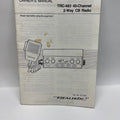 Realistic TRC-483 CB Radio Manual