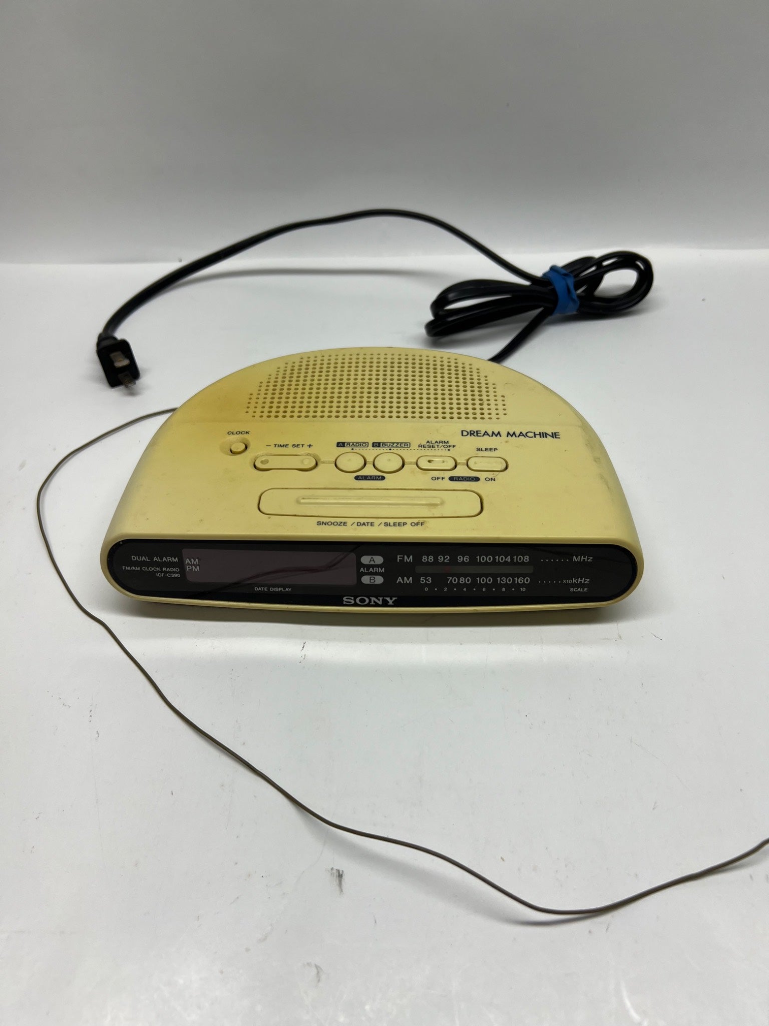 Sony Dream Machine Clock Radio ICF-C390
