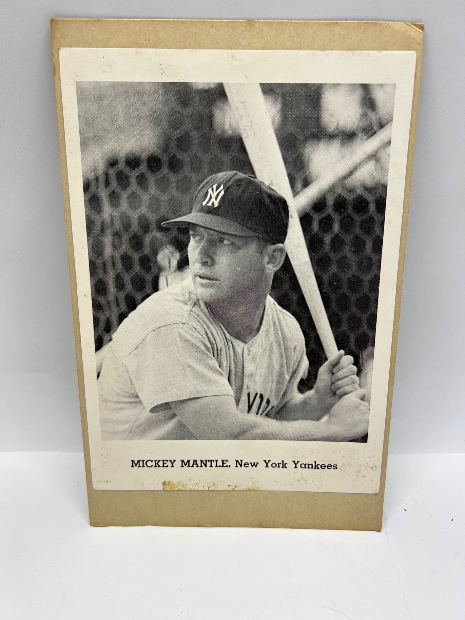 1962 Mickey Mantle Jay Publishing Yankees Picture Pack Baseball