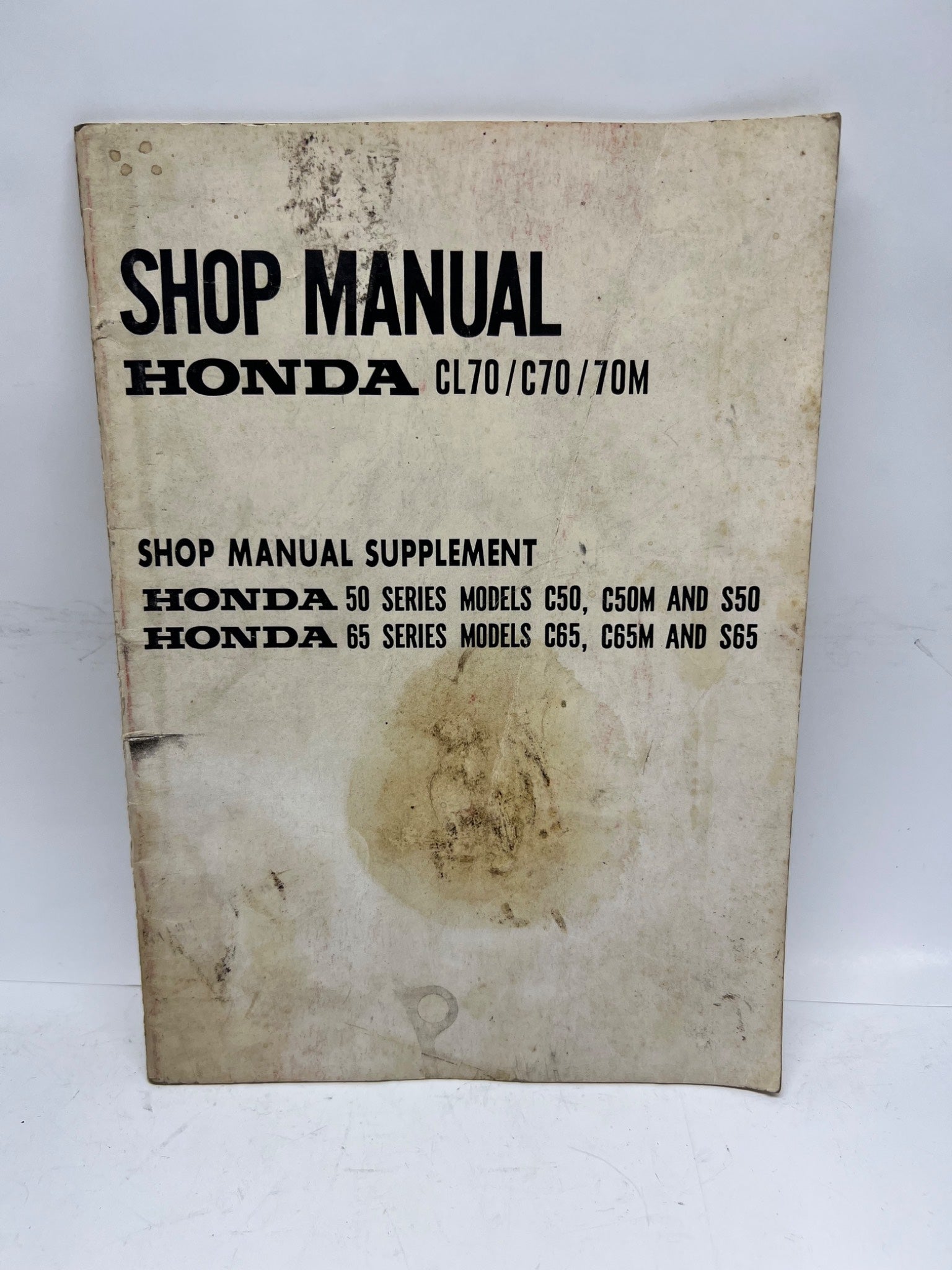 Honda CL70/C70/70M Shop Manual