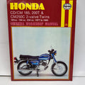 Honda Motorcycle Workshop Manual 1977-1985