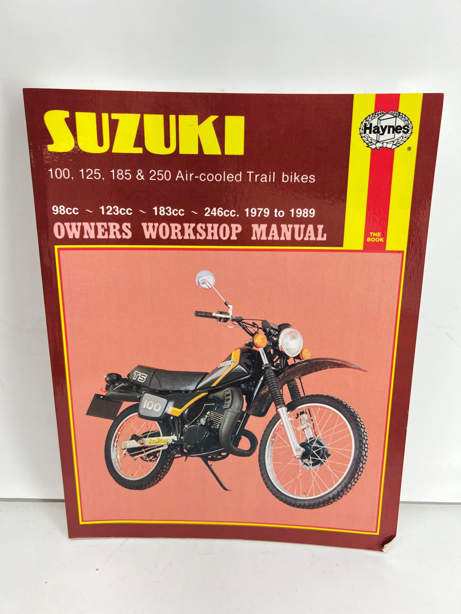 Suzuki Trail Bikes Workshop Manual 1979 to 1989