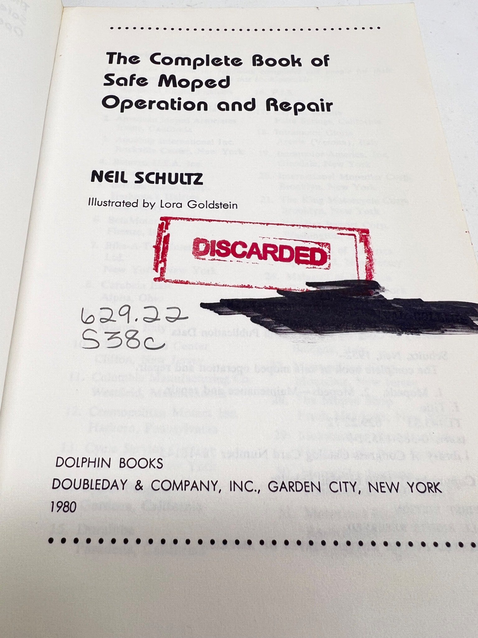 The Complete Book of Safe Moped Operation