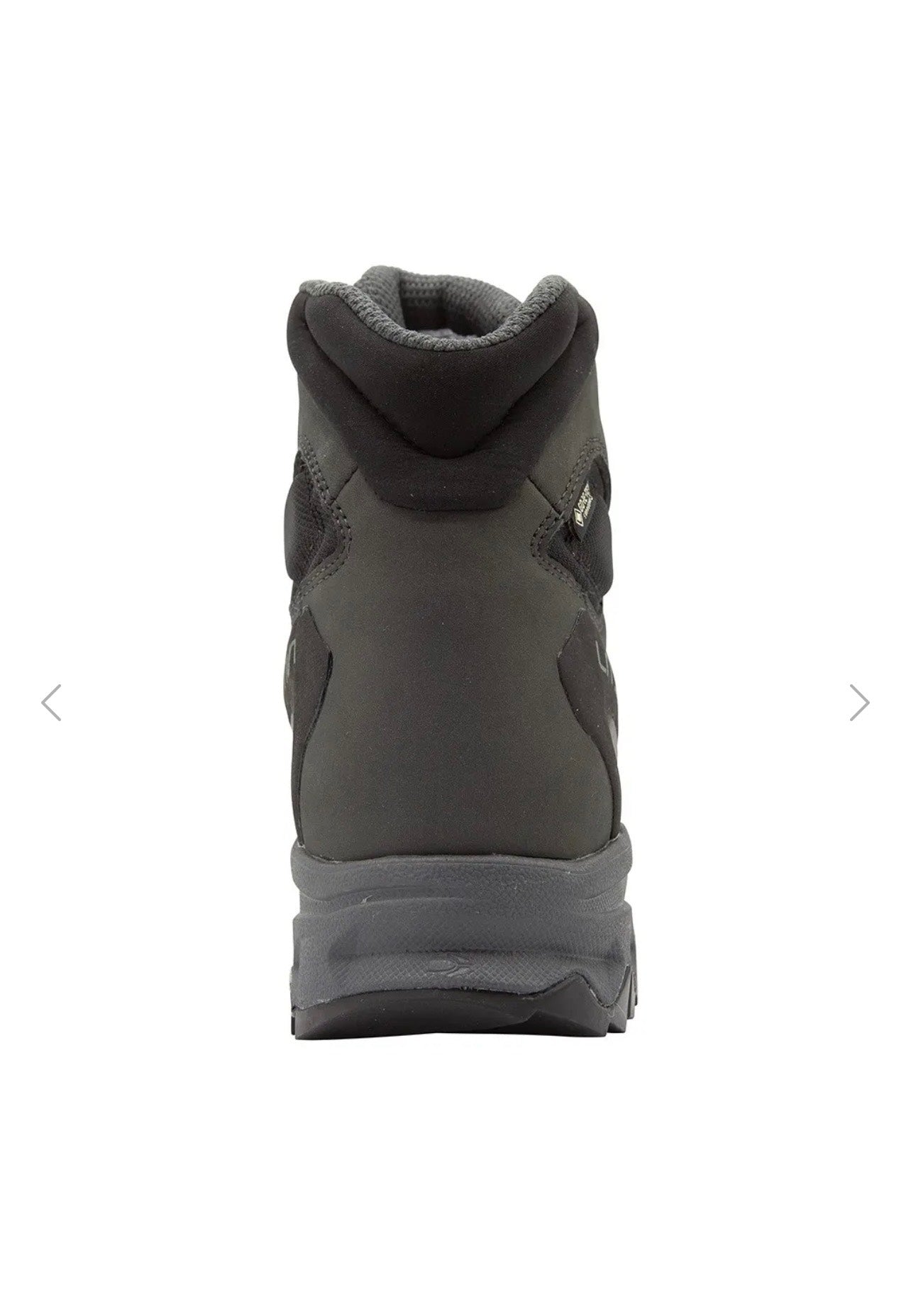 Gray winter vest on a white background