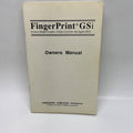 1987 FingerPrint GSi Owner's Manual - Apple IIGS Utility