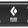 Black lithium-ion battery with 'BD1800' and brand logo on a white background