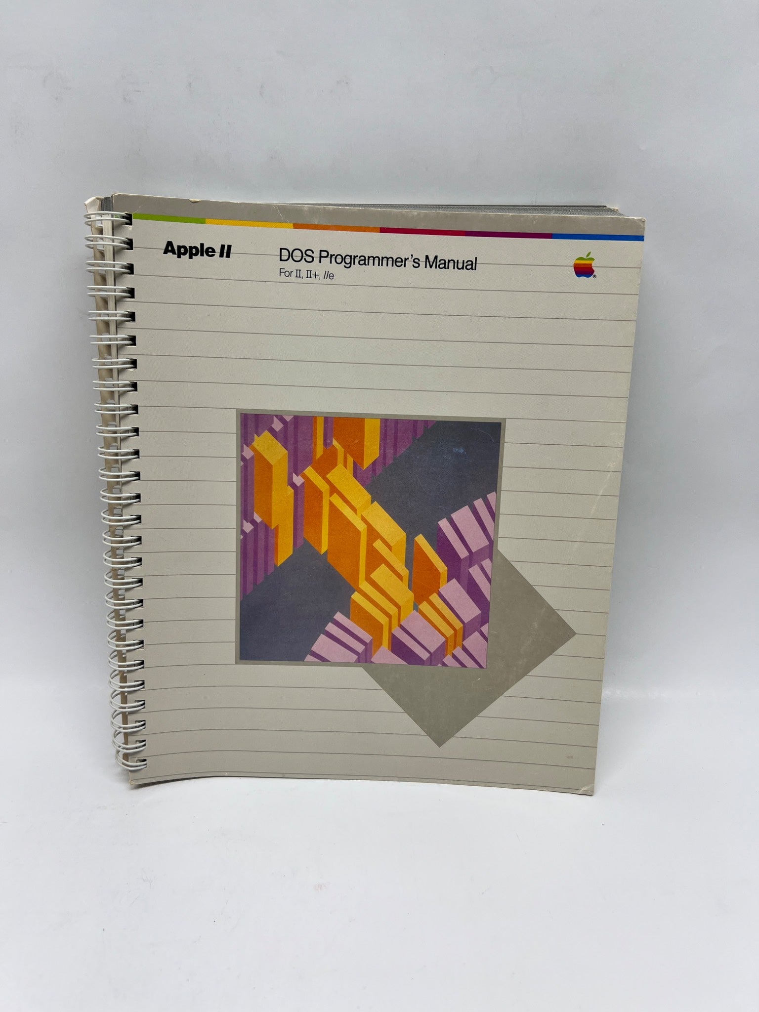 Vintage 1982 Apple II DOS Programmer's Manual 030-0536-A II II+ IIe Spiral Bound