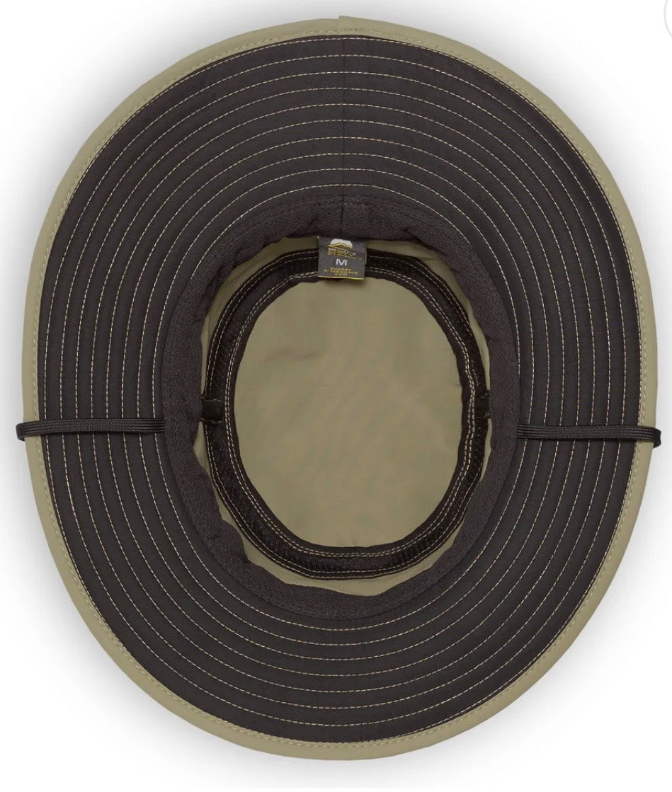 Round belt with a metal buckle on a white background