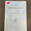 Baldwin-Lima Operator’s Manual, Type 34