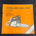 Stihl 021, 023, 025 Chainsaw Manual