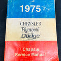 1975 Chrysler Dodge Chassis Service Manual