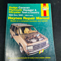 1984-1995 Haynes Mini-Vans Repair Manual