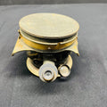 WWI Carl Zeiss Jena 'Fussartillerie' Artillery Compass - Original Brass Military Instrument