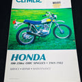 Clymer Honda Service Manual 1969-1982
