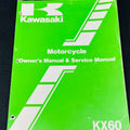 Kawasaki KX60 Motorcycle Service Manual