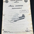 Ariens Arrow Snowmobile Manual