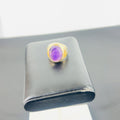 10K Gold Amethyst Men's Ring