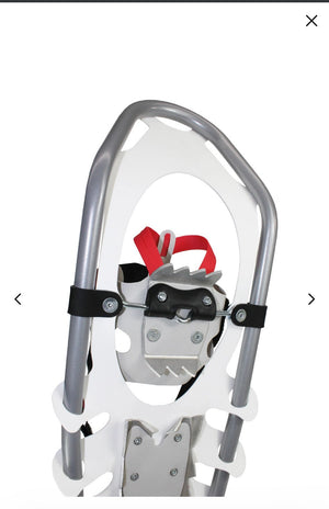 Snowshoe on a website with 'fabersnowshoes.com' in the address bar