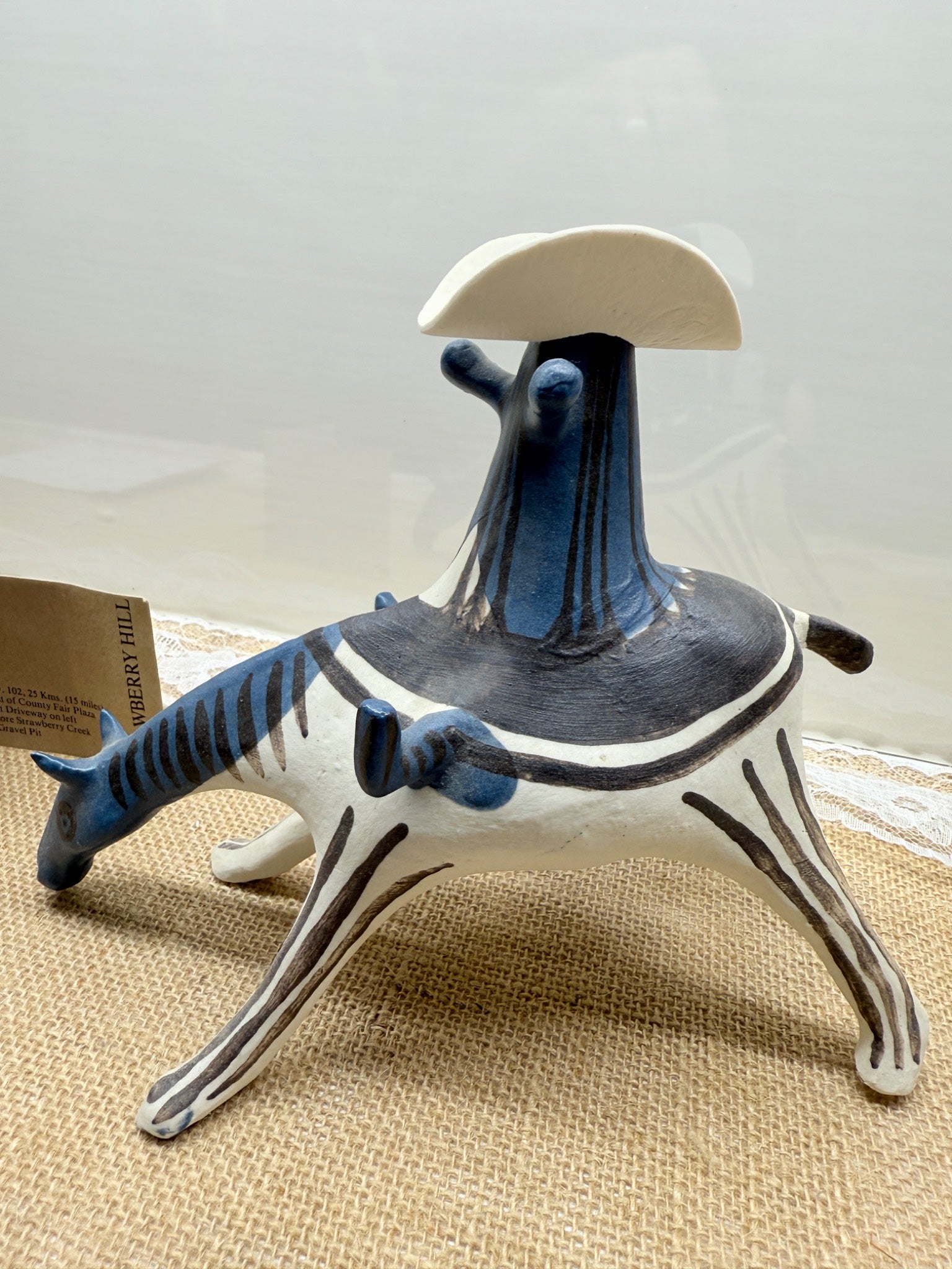 Strawberry Hill Horse and Rider Sculpture