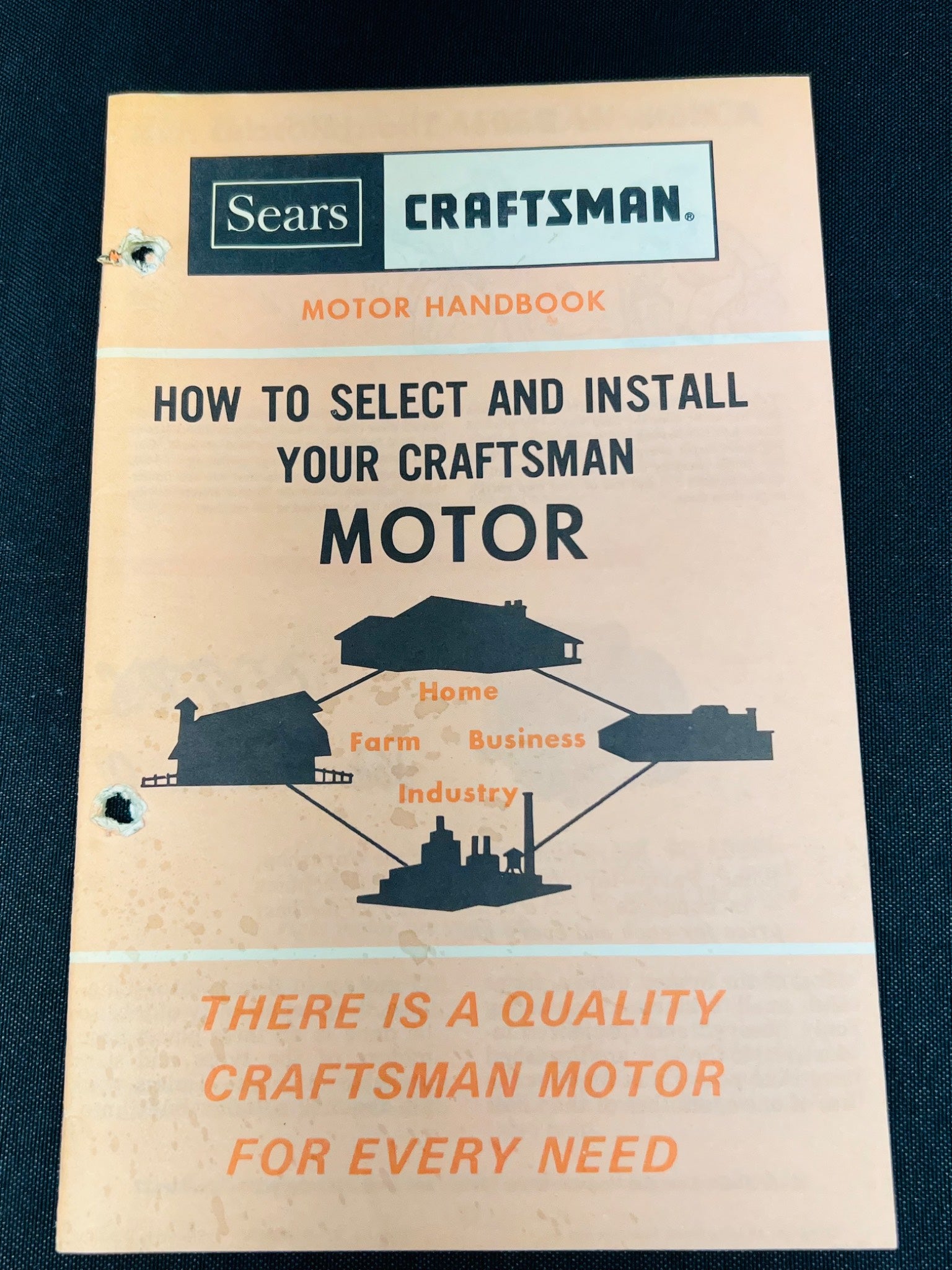 1971 Sears Craftsman Motor Handbook