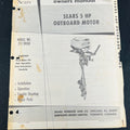 Sears 5 HP Outboard Motor Manual