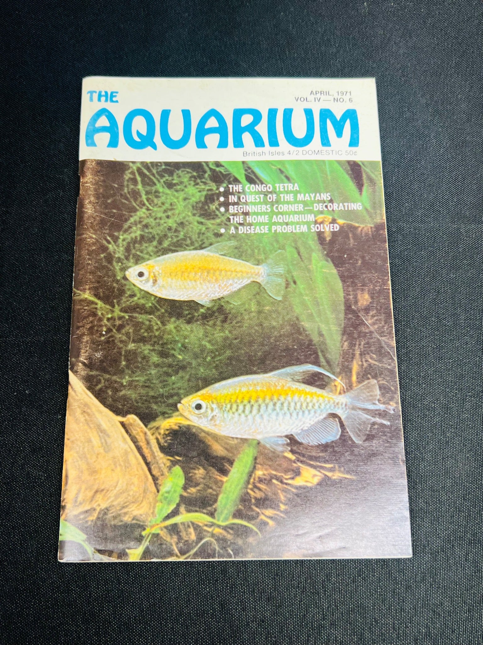 The Aquarium Magazine, April 1971 Issue