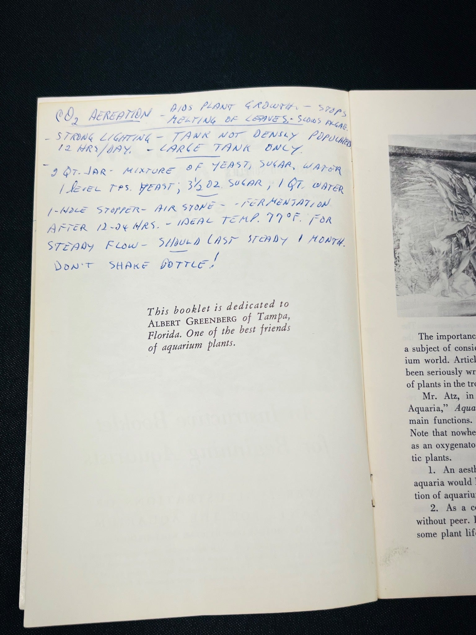 Aquarium Plants Guide by Herbert R. Axelrod