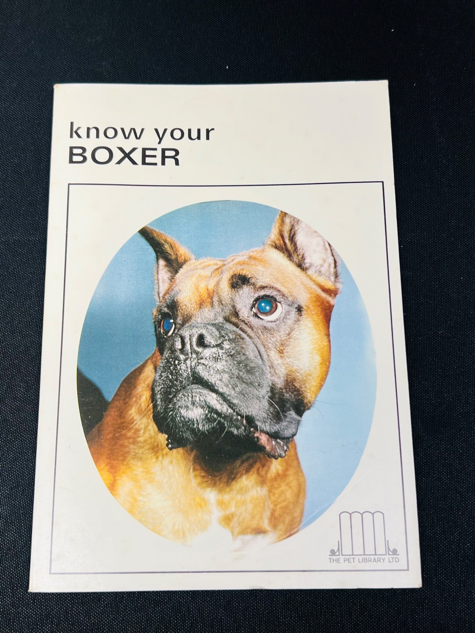 Know Your Boxer Booklet by Pet Library