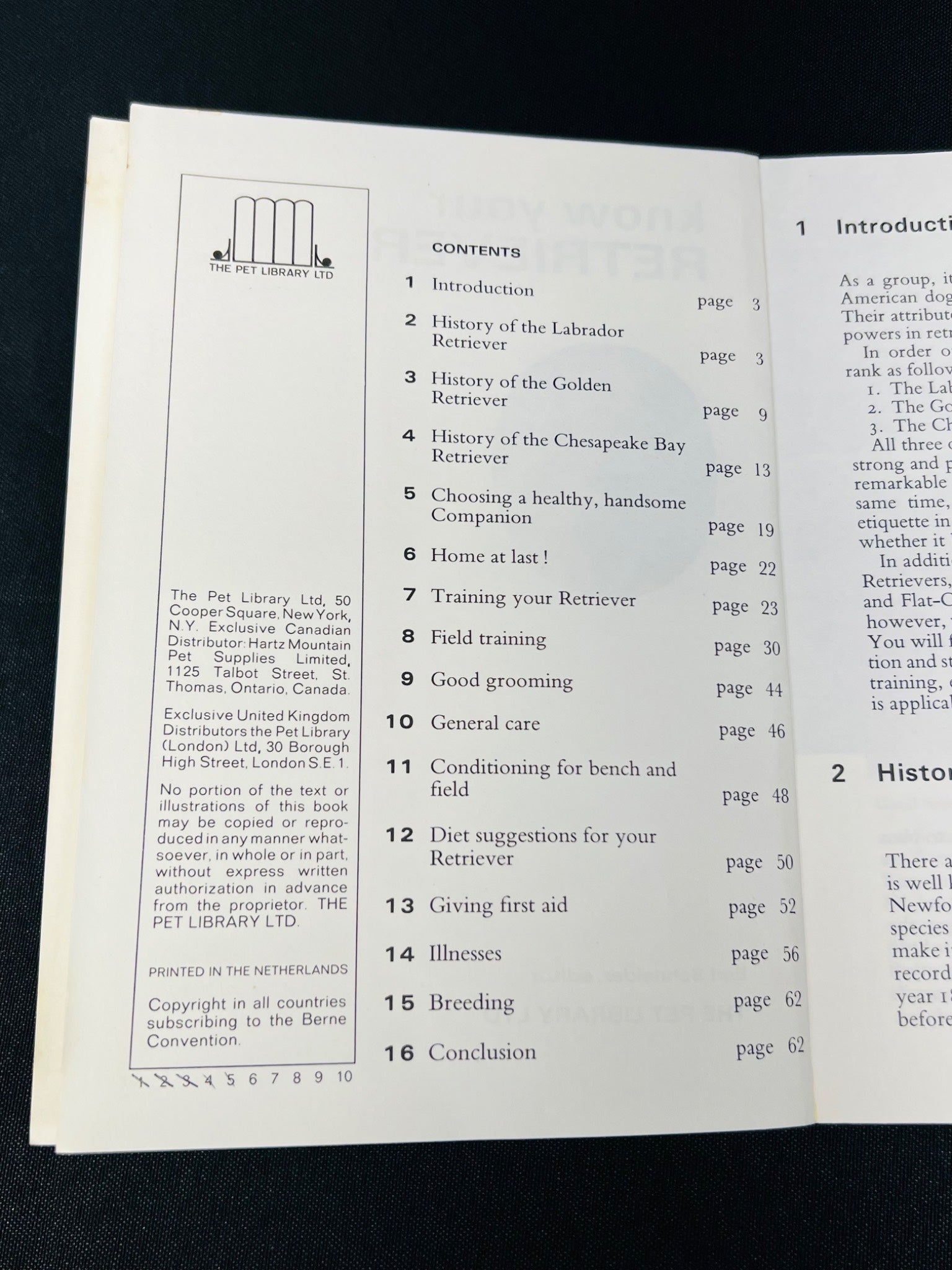 Know Your Retriever Booklet by Pet Library