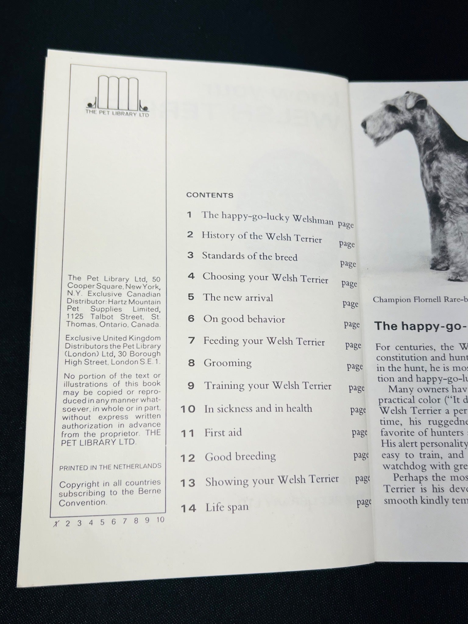Know Your Welsh Terrier Booklet