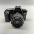 Canon camera on a white background