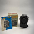 Stellarflex Twin Lens Reflex Camera with Box and Manual