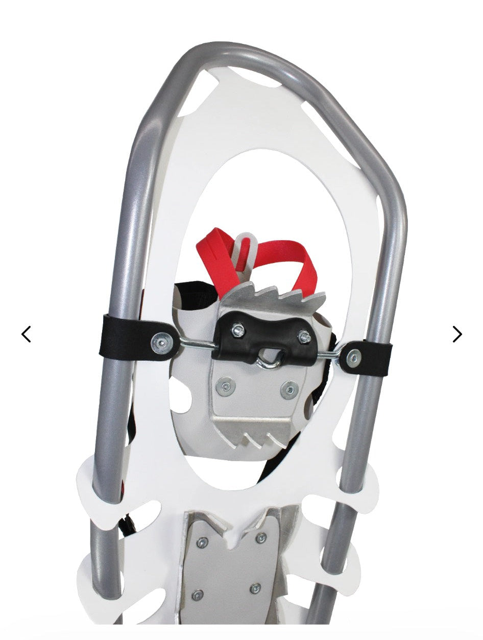 Snowshoe on a website with 'fabersnowshoes.com' in the address bar