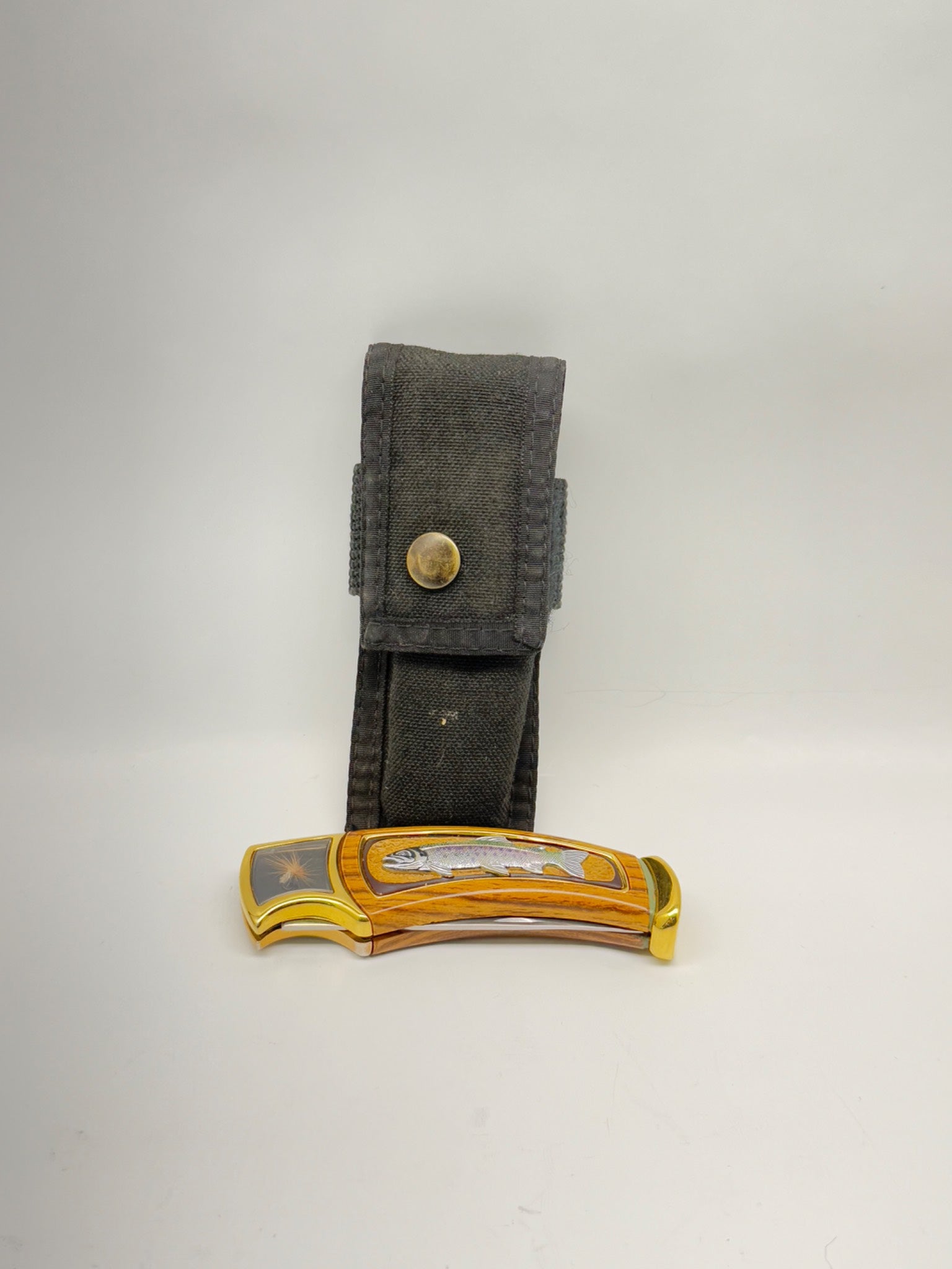 2000 FRANKLIN MINT Rainbow Trout Collector Knife