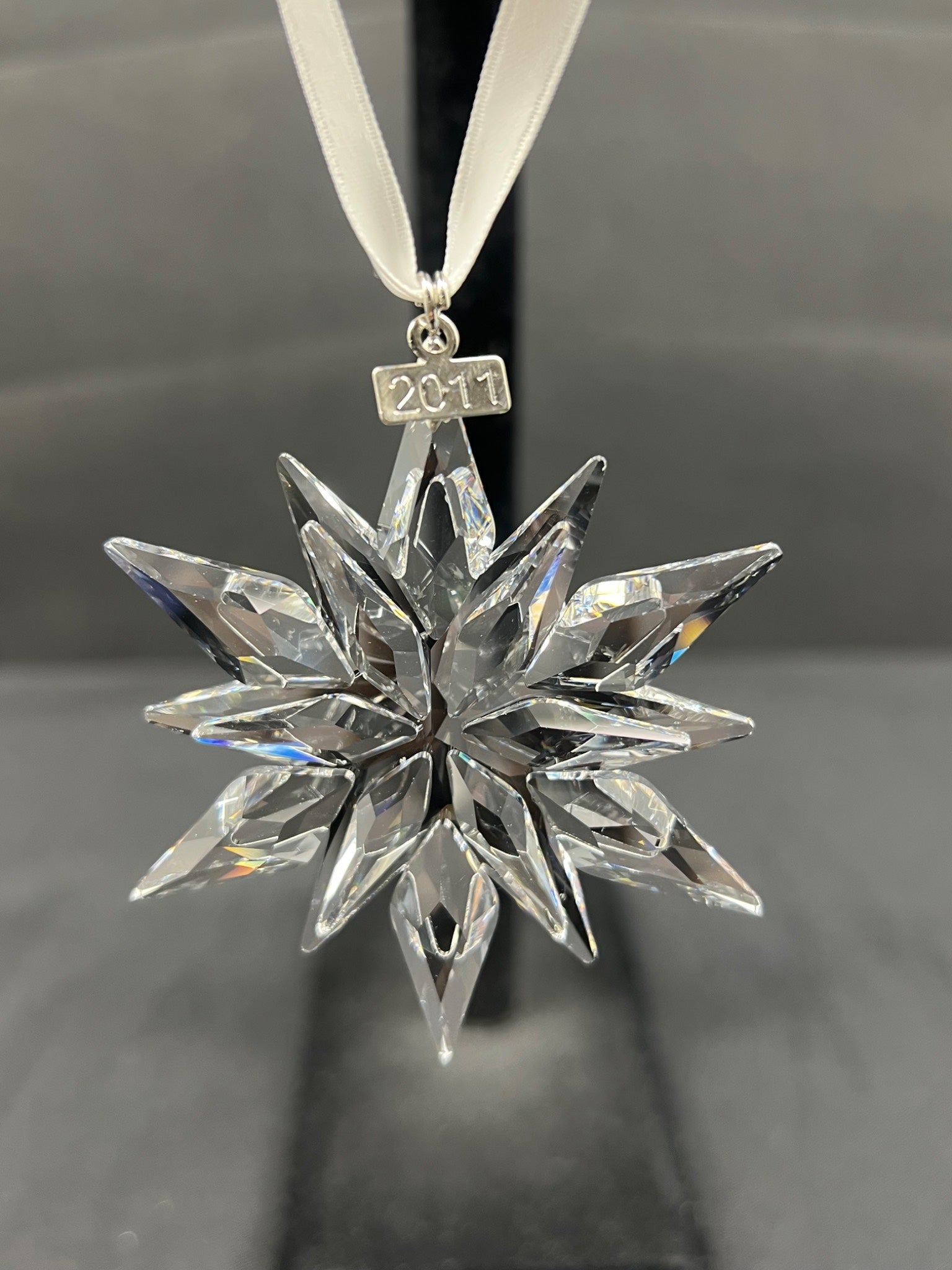 Swarovski 2011 Crystal Snowflake Ornament