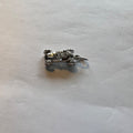 Sterling Silver Racing Car Charm