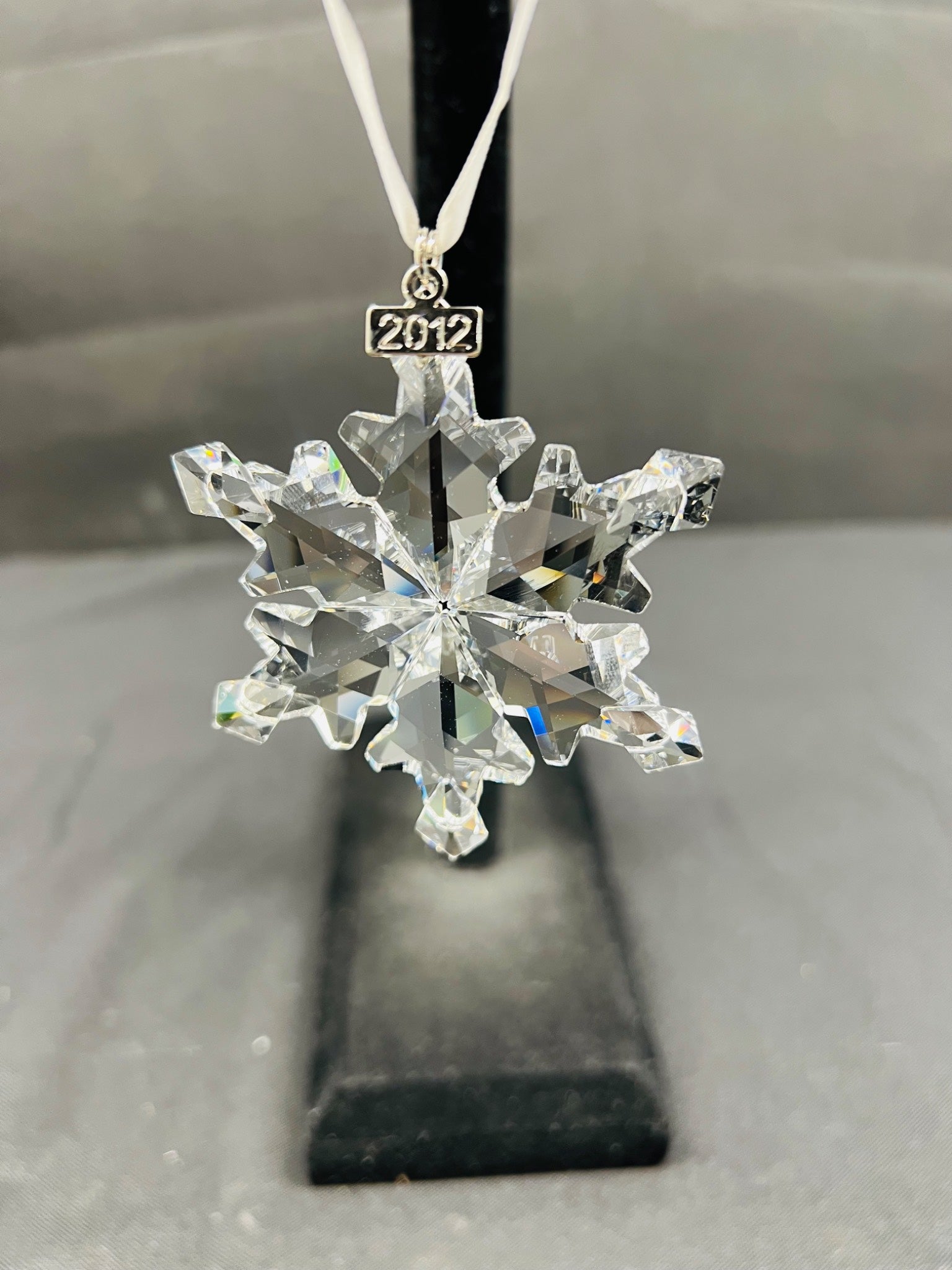 Swarovski 2012 Snowflake Ornament with Box 1125019